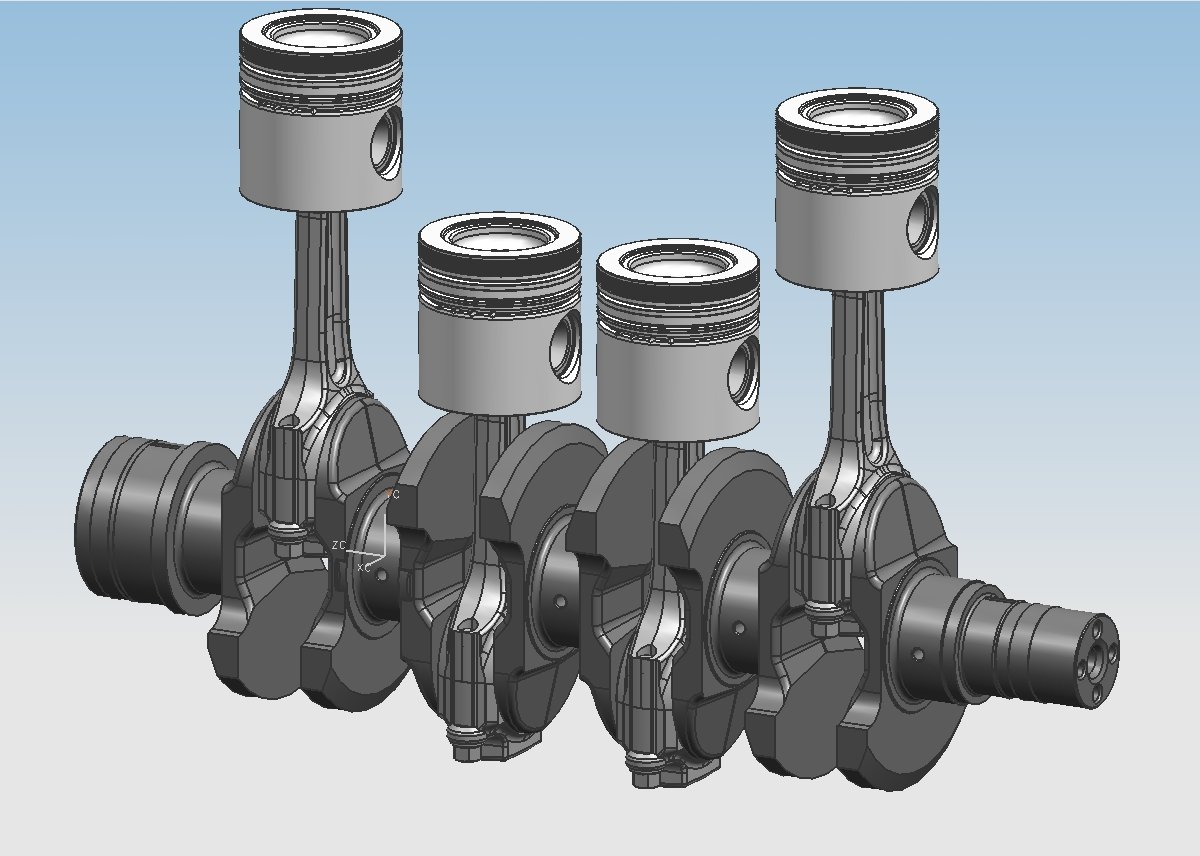 Кривошипно-шатунный механизм Принцип работы кривошипно-шатунного механизма
