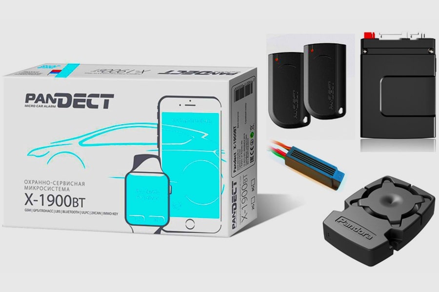 Pandect X-1900 BT 3G Мигнализация Pandect X-1900 BT 3G