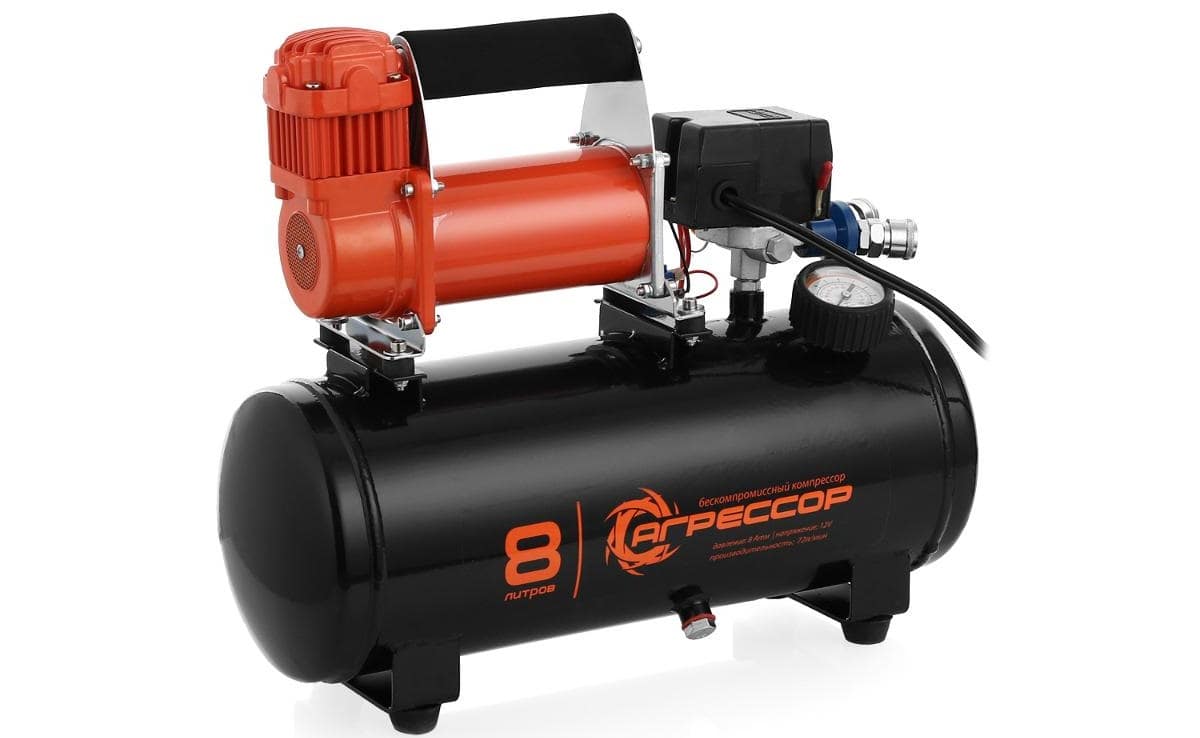 «Агрессор» (ресивер 8 л) Компрессор «Агрессор» (ресивер 8 л)