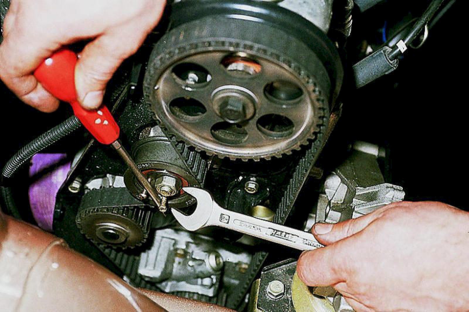 Установка ремня Ремень ГРМ