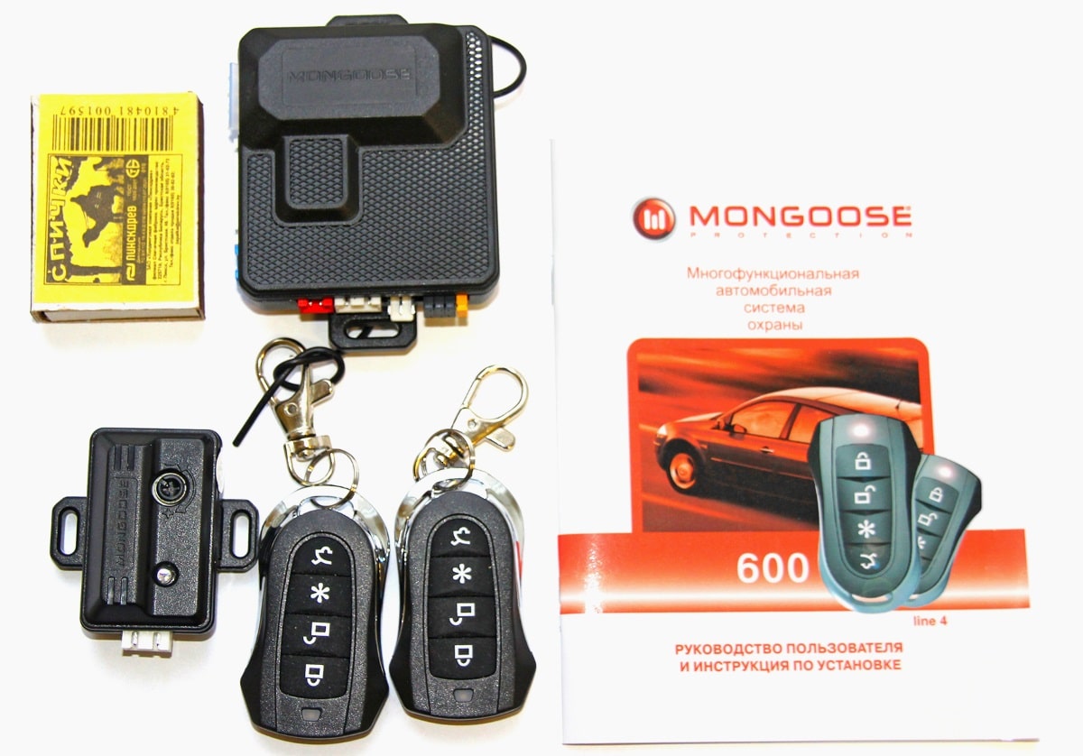 Mongoose 600 Line4 Сигнализация Mongoose 600 Line4