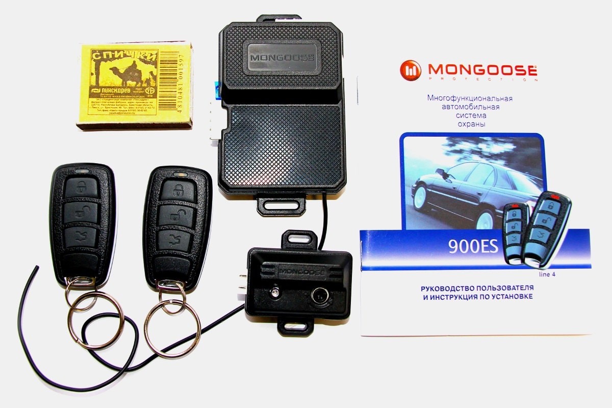 Mongoose 900ES Line4 Сигнализация Mongoose 900ES Line4