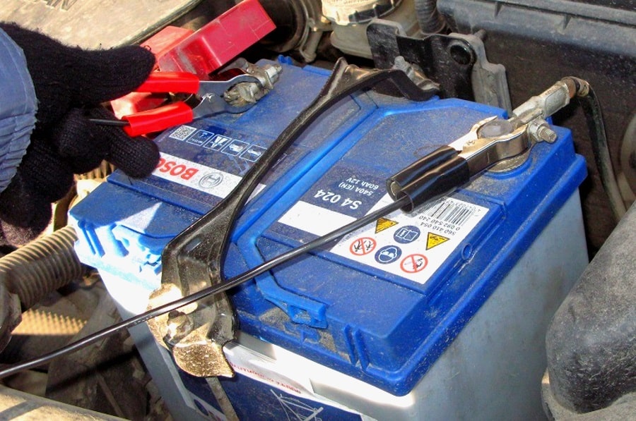 Подключение к аккумулятору Способ питания