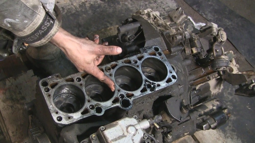 Блок цилиндров Замена прокладки