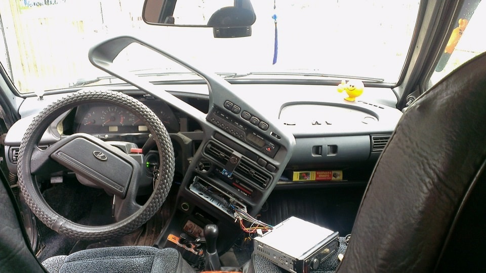 Демонтаж панели Алгоритм снятия приборной панели