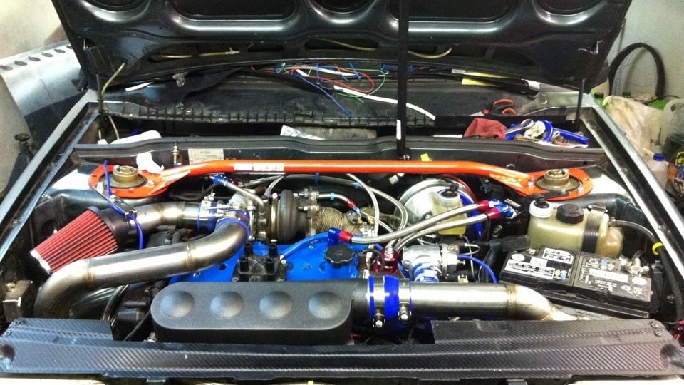 Двигатель с турбиной Тюнинг двигателя