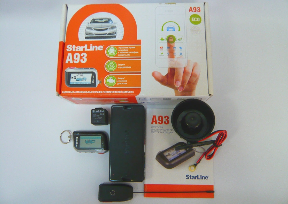 StarLine A93 Eco Сигнализация Старлайн Эко