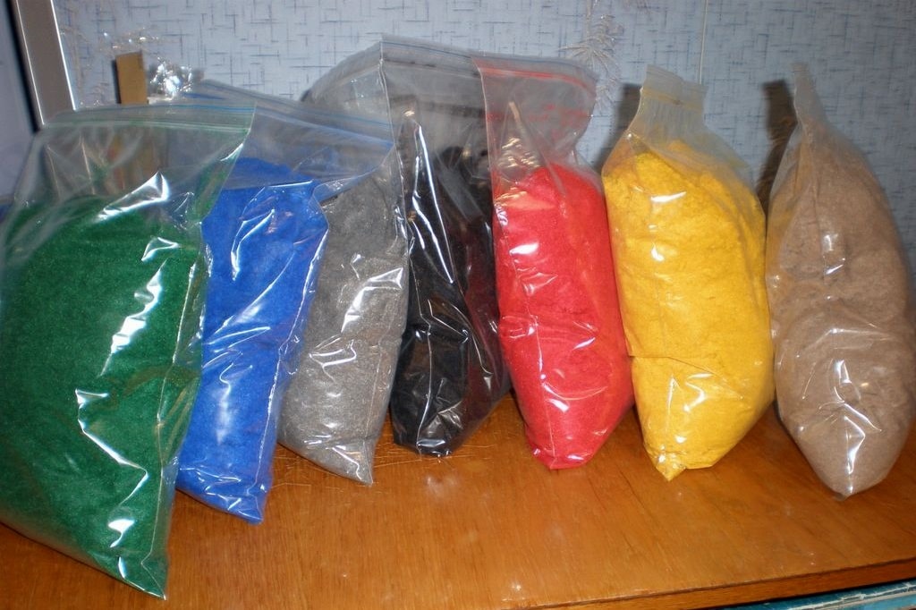 Цветовая палитра флока Расходные материалы и оборудование