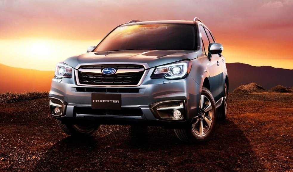 Модель в кузове SJ Четвертое поколение форестер