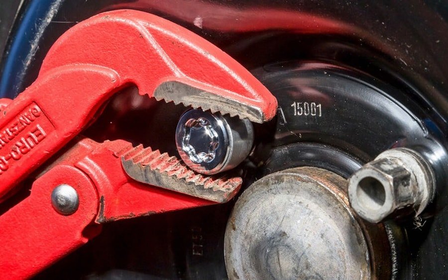 Газовый ключ Использование газового ключа