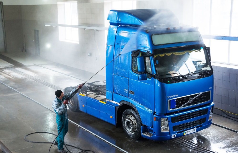 Мойка грузовиков Грузовая мойка