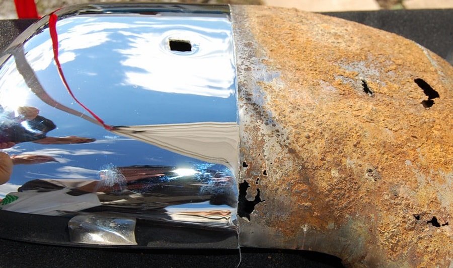 Покрытие из хрома Подготовка изделия к хромированию