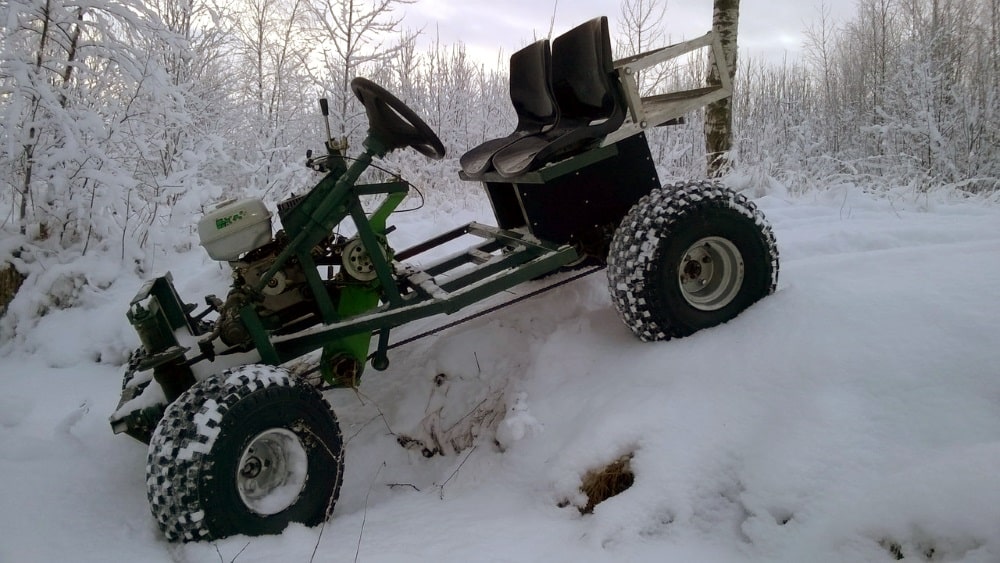 Снегоход на жесткой раме Дополнительные аксессуары
