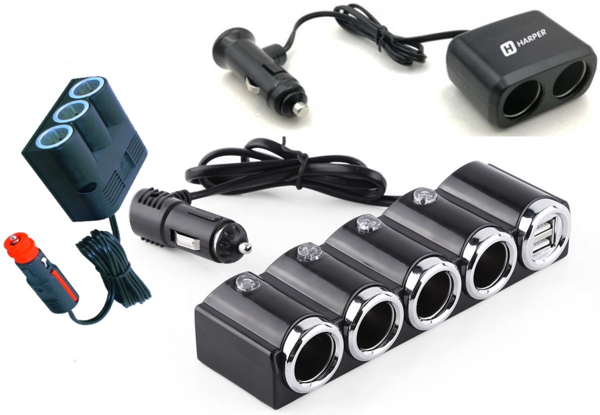 Количество разъемов разветлителя Количество разъемов