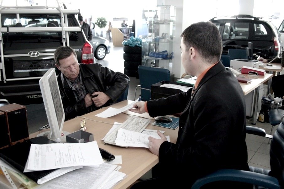 Оформление кредита у диллера Потребительский кредит