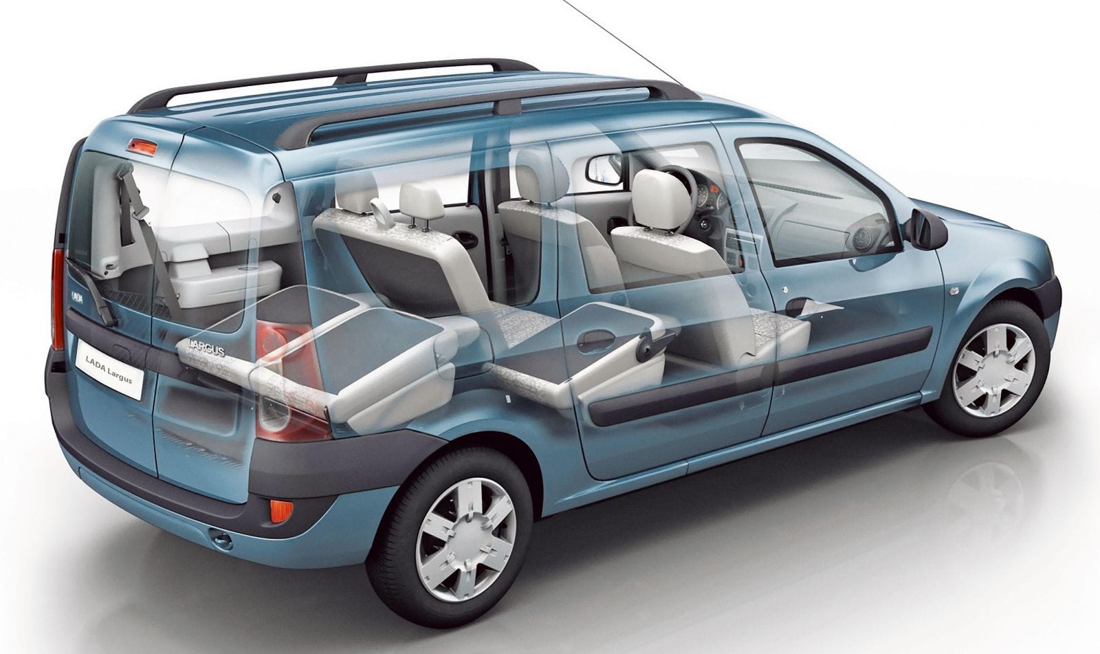 Lada Largus 7-местный автомобиль