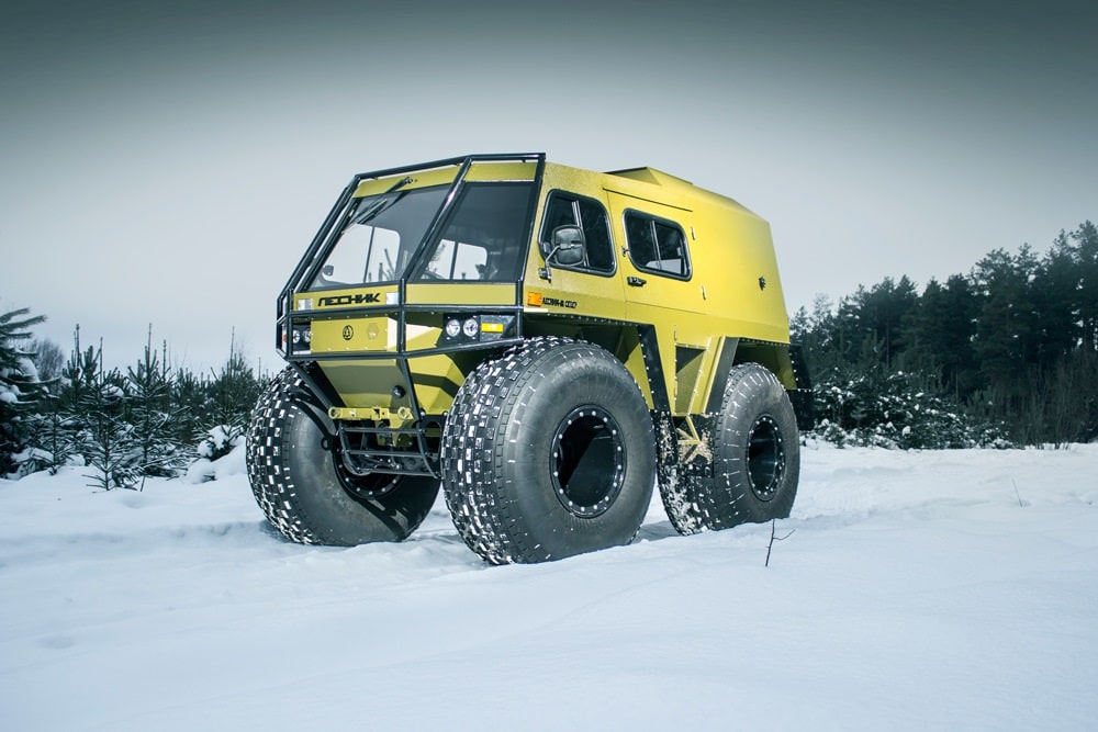 Вездеход-лесник Вездеходы на шинах низкого давления