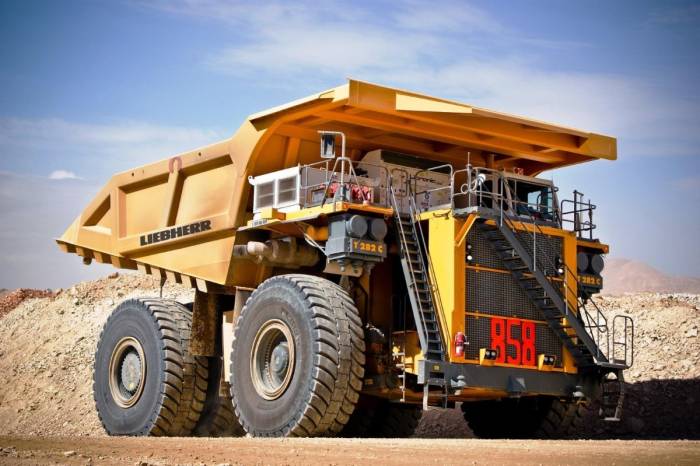 Liebherr T282C Карьерный грузовик