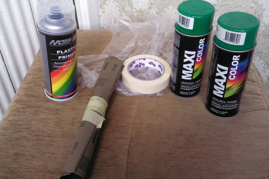 Подготовка к покраске