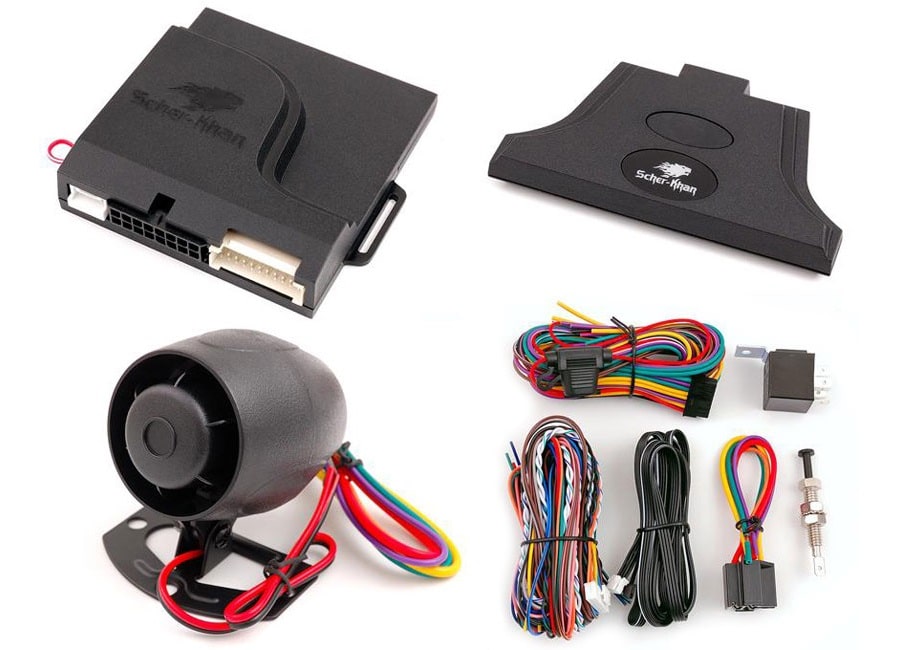 Комплект Scher-Khan Mobicar Комплектация систем Scher-Khan Mobicar