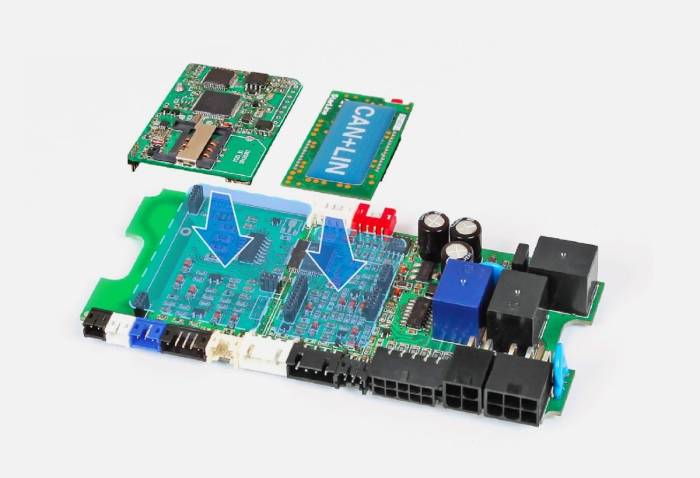 Установка модуля CAN+LIN Модуль CAN+LIN