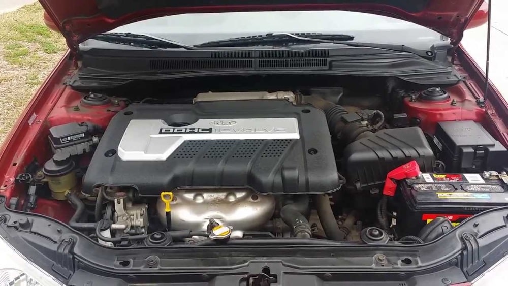 Двигатель Двигатель Киа Спектра