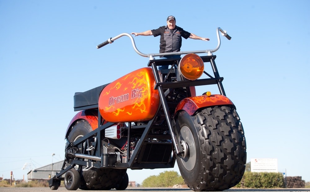 Greg Dunham – мотоцикл-гигант Крупнейшие экзотические авто