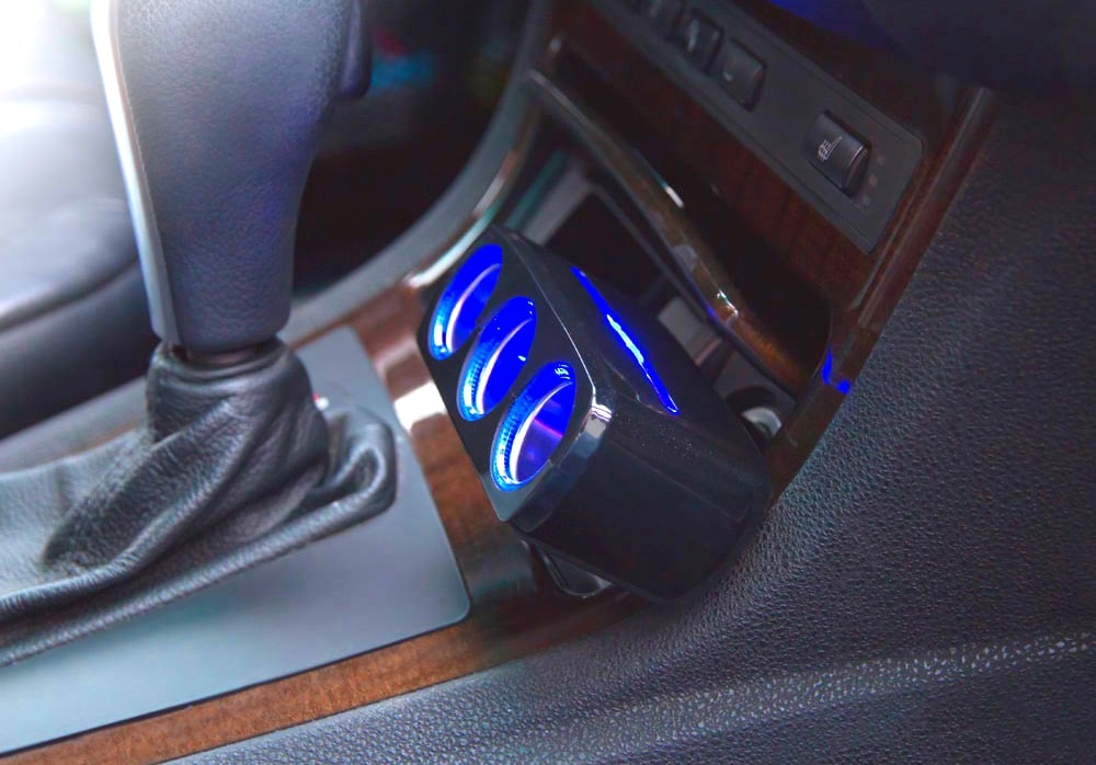 Автомобильный разветвитель Автомобильный разветвитель прикуривателя