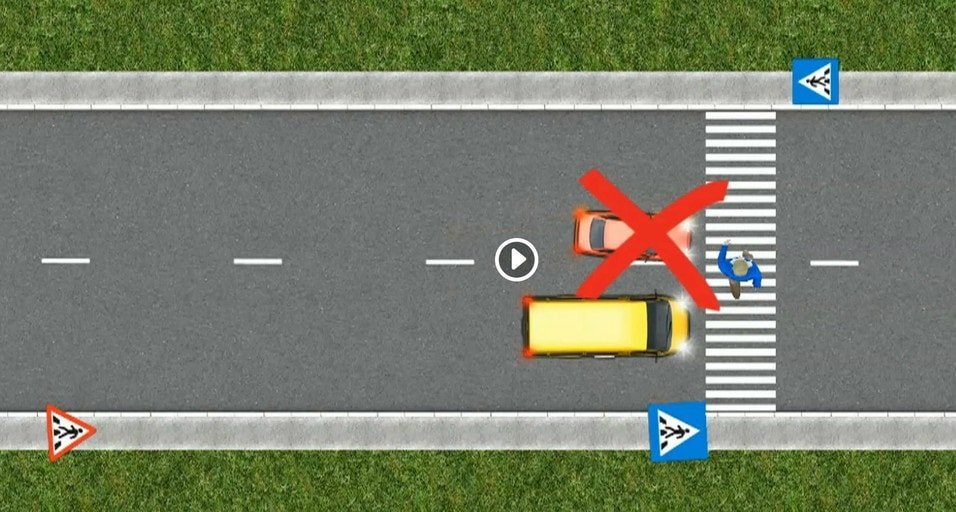 Запрещенный обгон Обгон или опережение