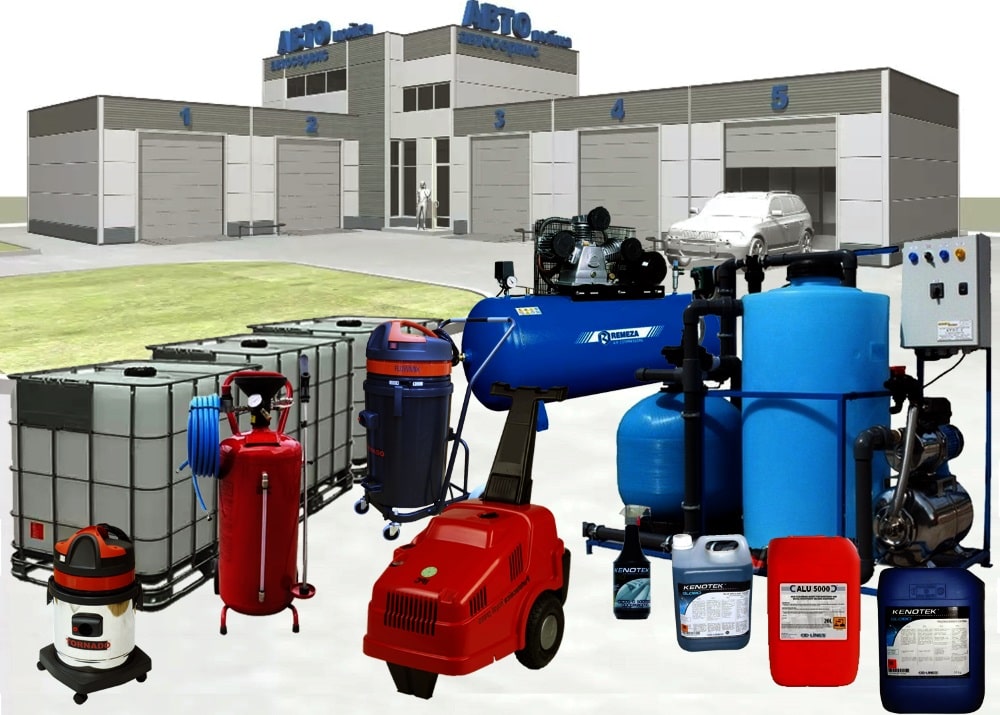 Оборудование Оборудование для мойки