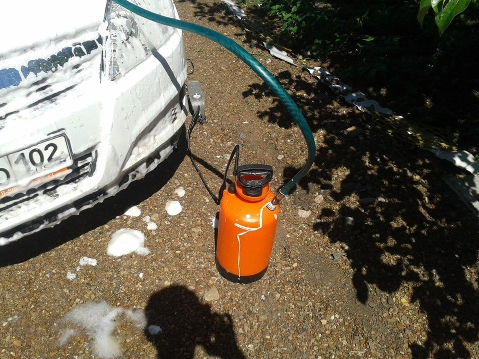 Пенообразователь из опрыскивателя Агрегат для мойки авто