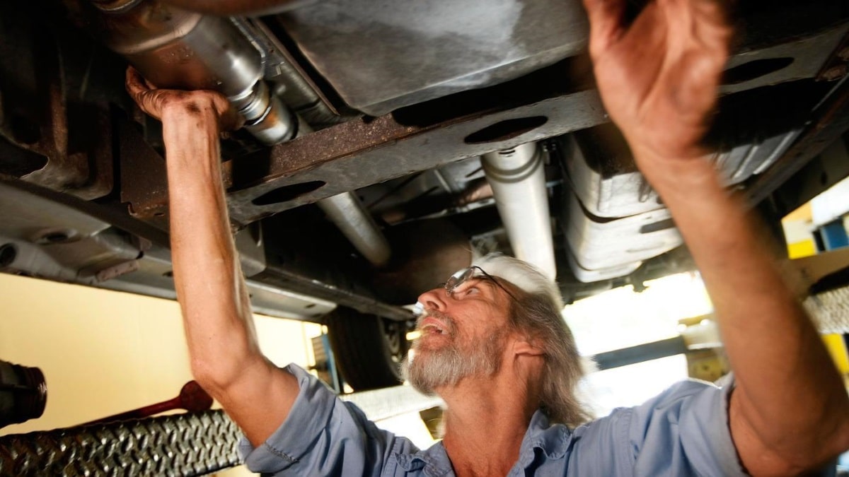 Осмотр катализатора Уход за катализатором