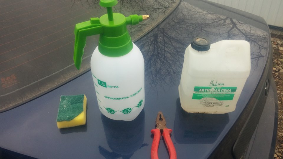 Аппарат из пластиковой канистры Пеногенератор из пластиковой канистры