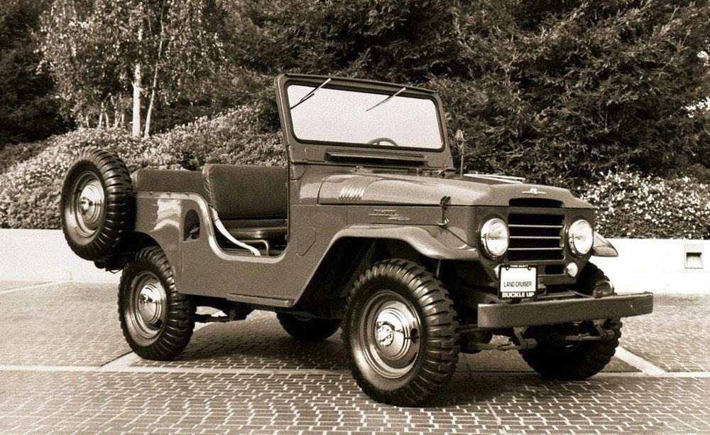 Первый Ленд Крузер История создания модели