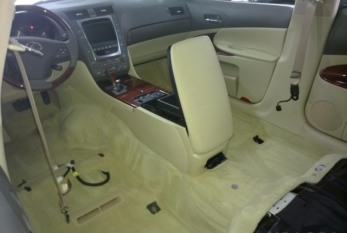 Подготовка салона Подготовительные работы