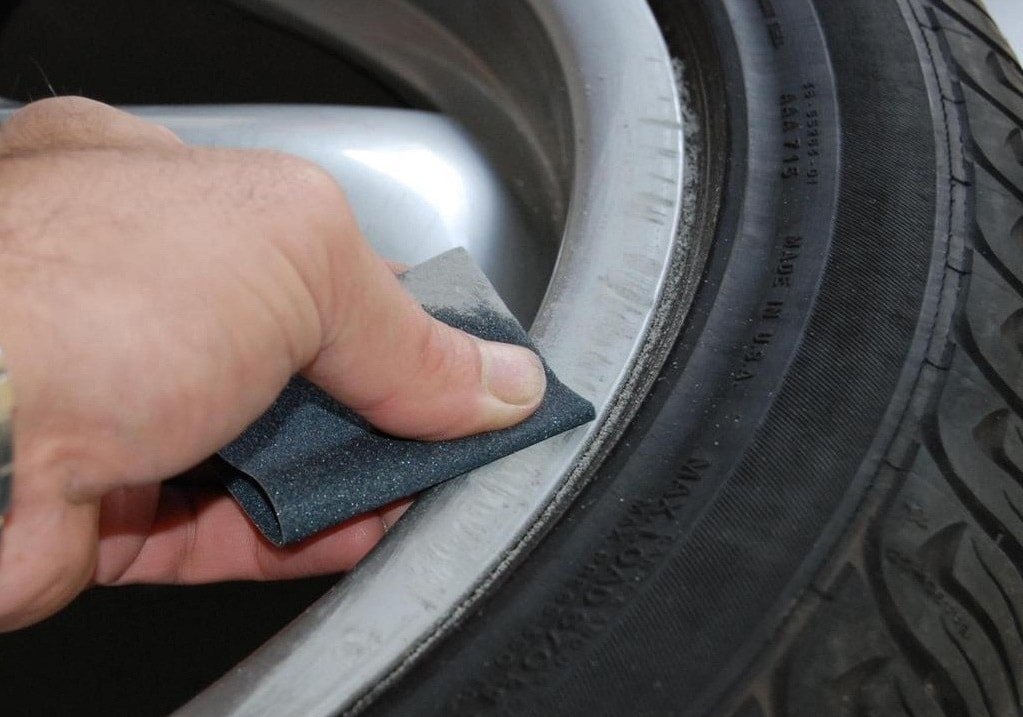 Зачистка диска Подготовка к покраске