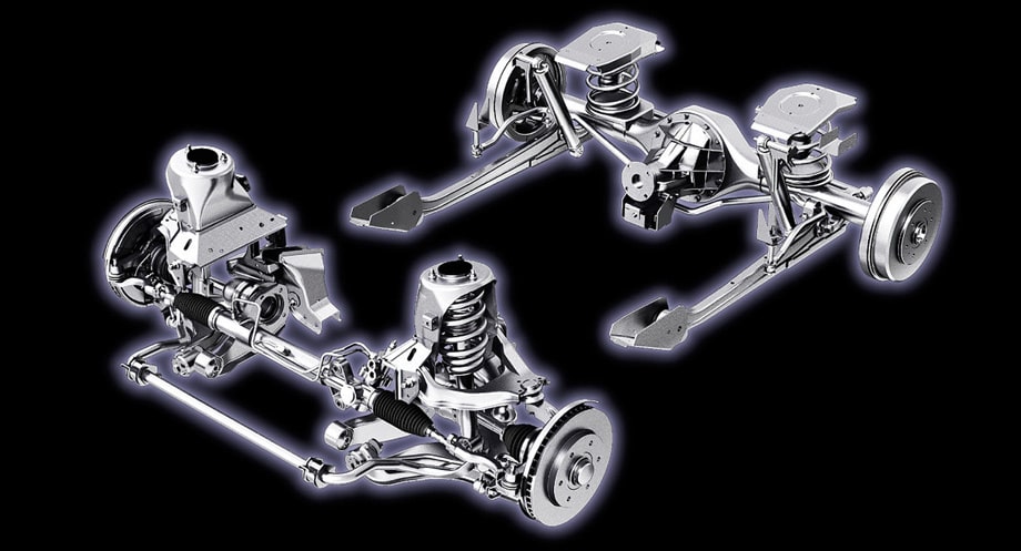 Подвеска Технические особенности Паджеро 4