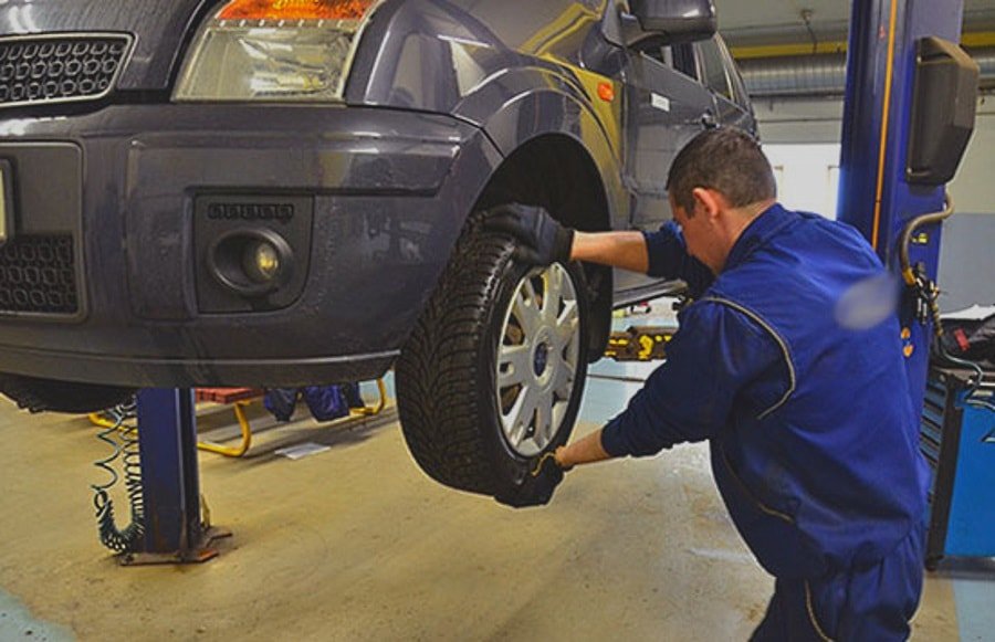 Проверка люфта подшипника Проверить неисправность ступичного подшипника