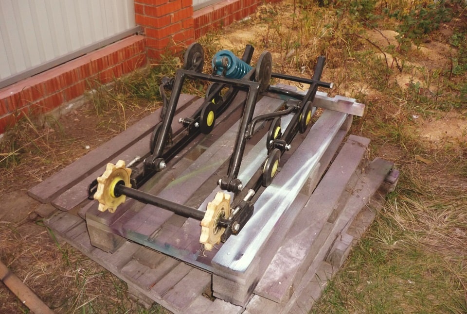 Рама снегохода Изготовление рамы