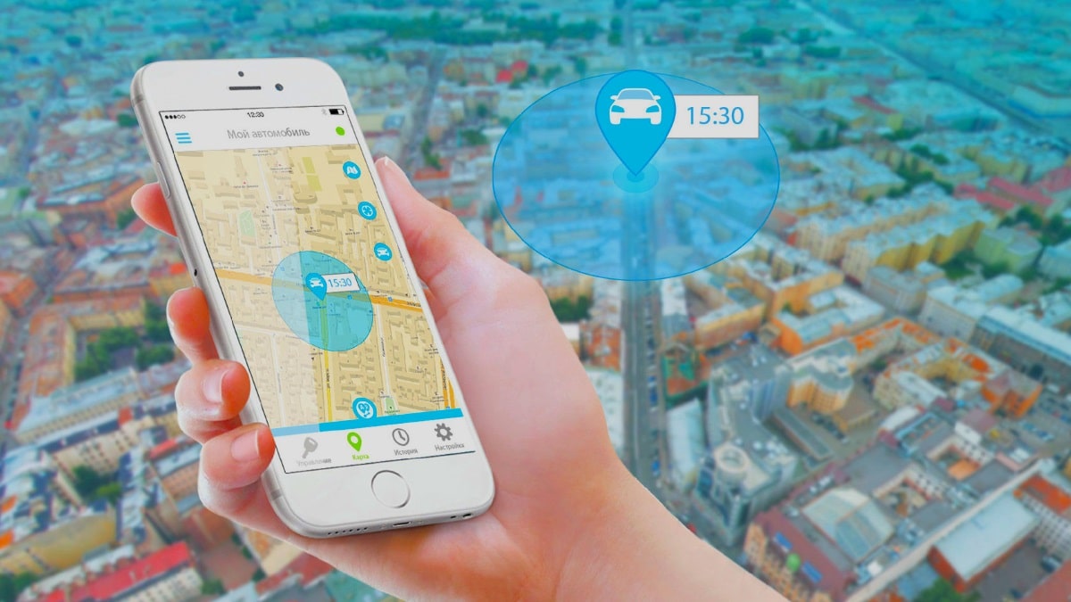 Определение местонахождения автомашины Дополнительные функции