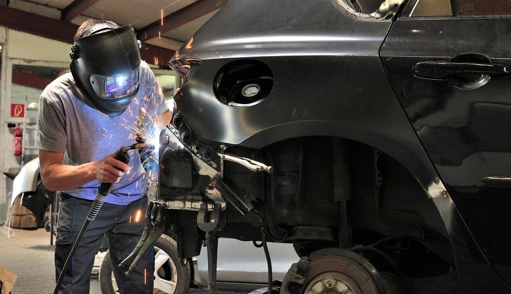 Сложный ремонт с применение сварки Ремонт в организации