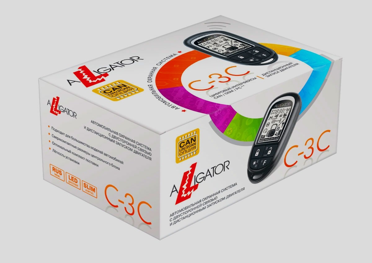 ALLIGATOR C-3C Сигнализация ALLIGATOR C-3C