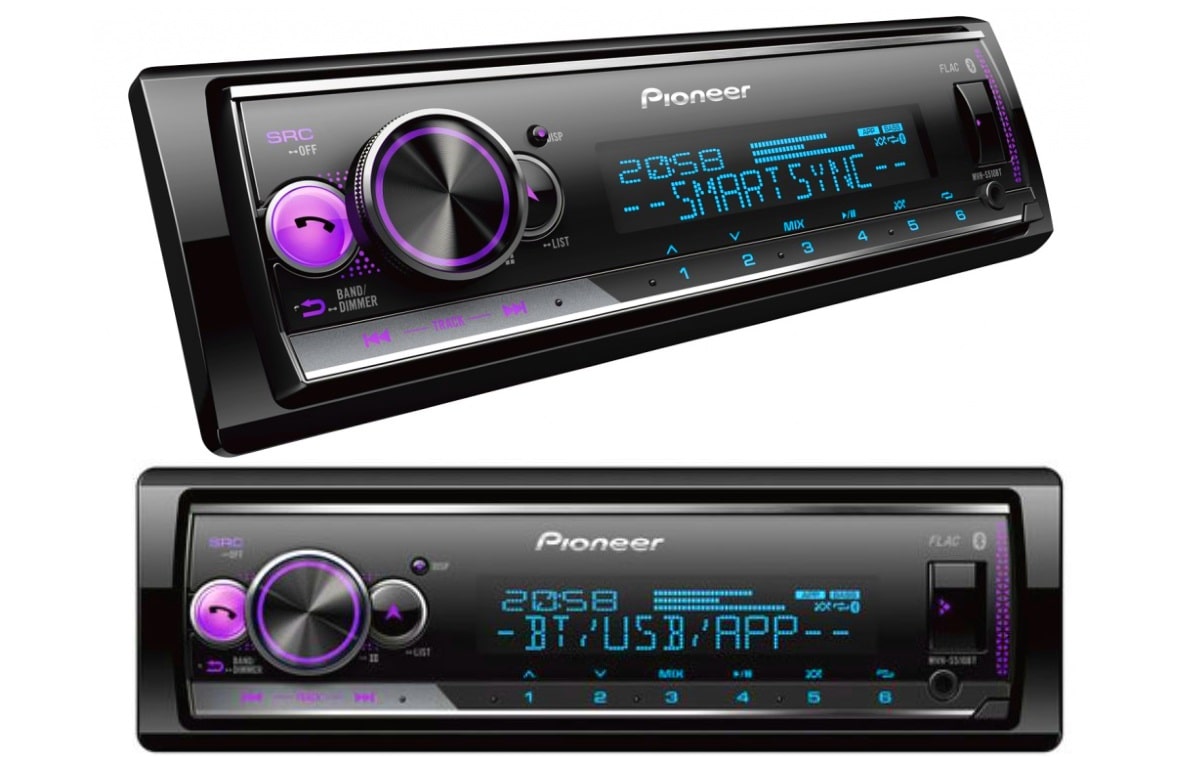 Pioneer MVH-S510BT Автомагнитола Pioneer MVH-S510BT