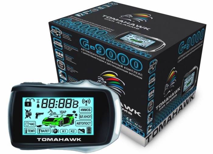 TOMAHAWK G-9000 Сигнализация TOMAHAWK G-9000