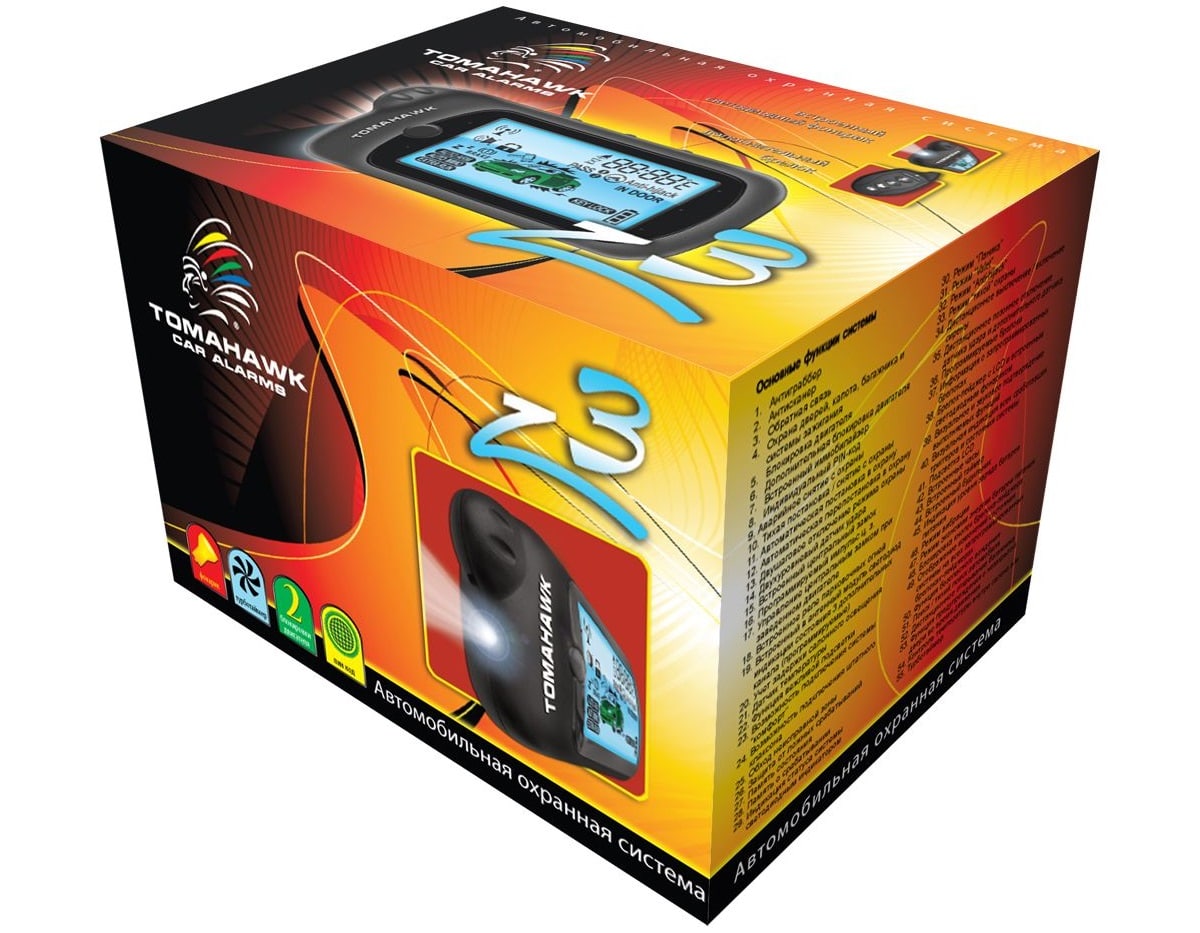 TOMAHAWK Z3 Сигнализация TOMAHAWK Z3