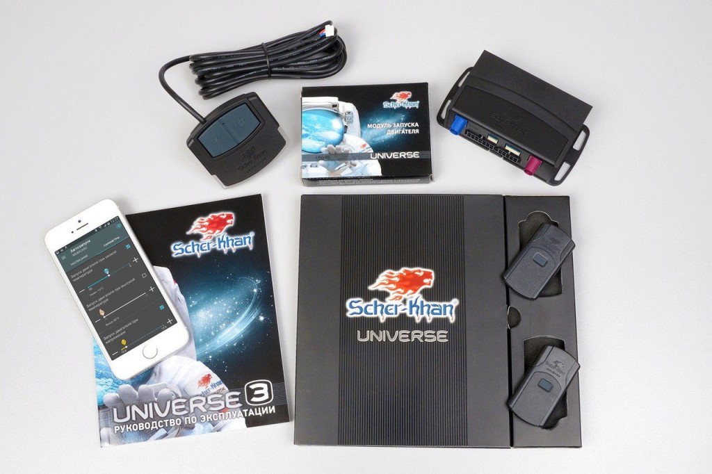 Комплект Scher-Khan Universe Комплектация систем Scher-Khan Universe