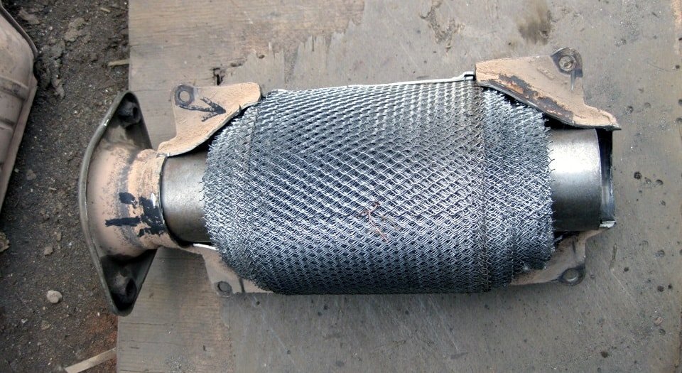 Пламягаситель из старого резонатора Устройство пламягасителя