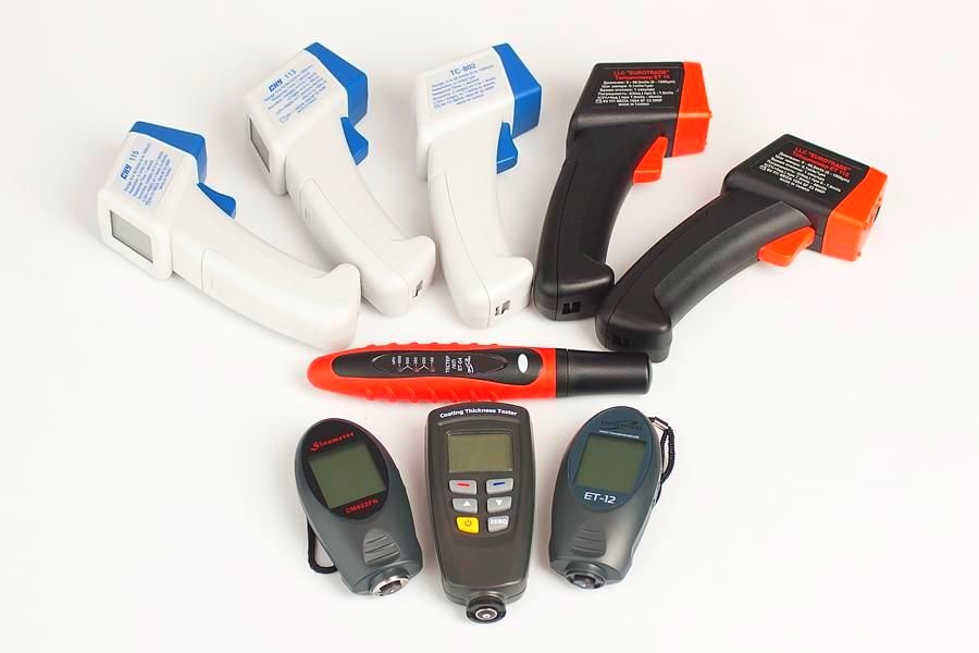 Типы толщиномеров Виды толщиномеров