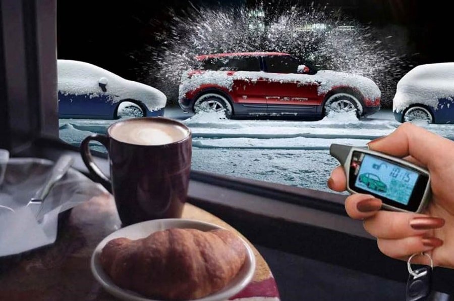 Дистанционный пуск двигателя Работа автозапуска