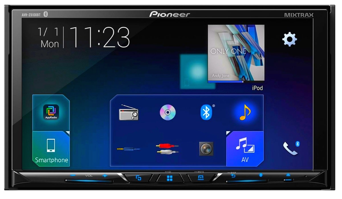 Pioneer AVH-Z5100BT Автомагнитола Pioneer AVH-Z5100BT